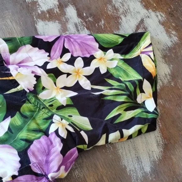 Go Barefoot short sleeve Hawaiian shirt size XL - Picture 3 of 8